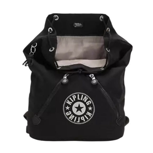 NWT KIPLING Navy Fundamental Backpack - Size Medium - SOLD OUT ONLINE - Picture 7 of 12